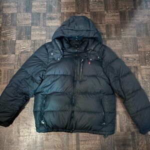Polo Ralph Lauren Black Puffer Jacket